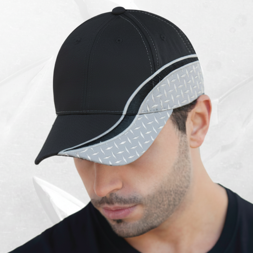 AJM -Diamond Plate Side Design Cap- 5928M