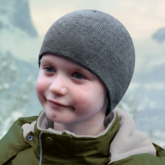 AJM -Solid Colour Youth Toque- 5Z030J