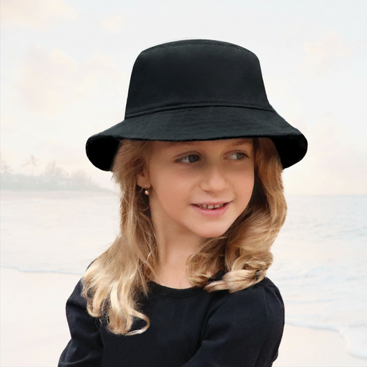 AJM -Youth Cotton Drill Deluxe Style Bucket Hat- 6B100Y