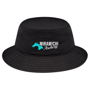 Black Bucket Style Hat
