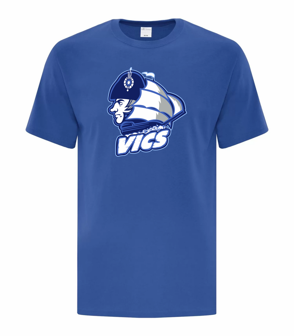 Cotton T-Shirt Royal - Nelson Vics Softball 2024