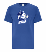 Cotton T-Shirt Royal - Nelson Vics Softball 2024