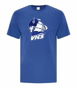 Cotton T-Shirt Royal - Nelson Vics Softball 2024