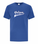 Cotton T-Shirt Royal - Nelson Vics Softball 2024