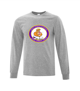 Everyday Cotton Long Sleeve Tee - Athletic Heather - King Street Elementary - 2025-26