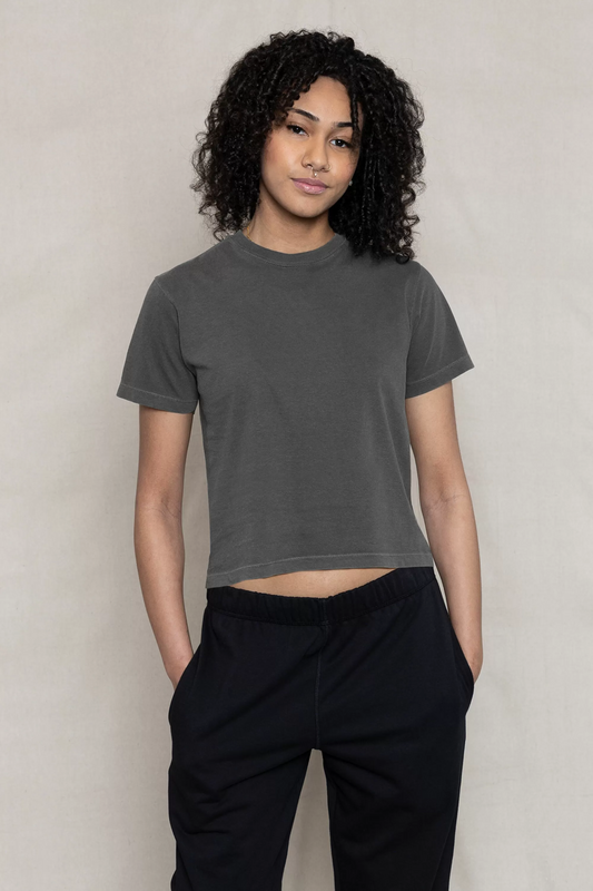 Garment-Dyed Heavyweight Ladies' Boxy Tee - ATC Authentic Colours