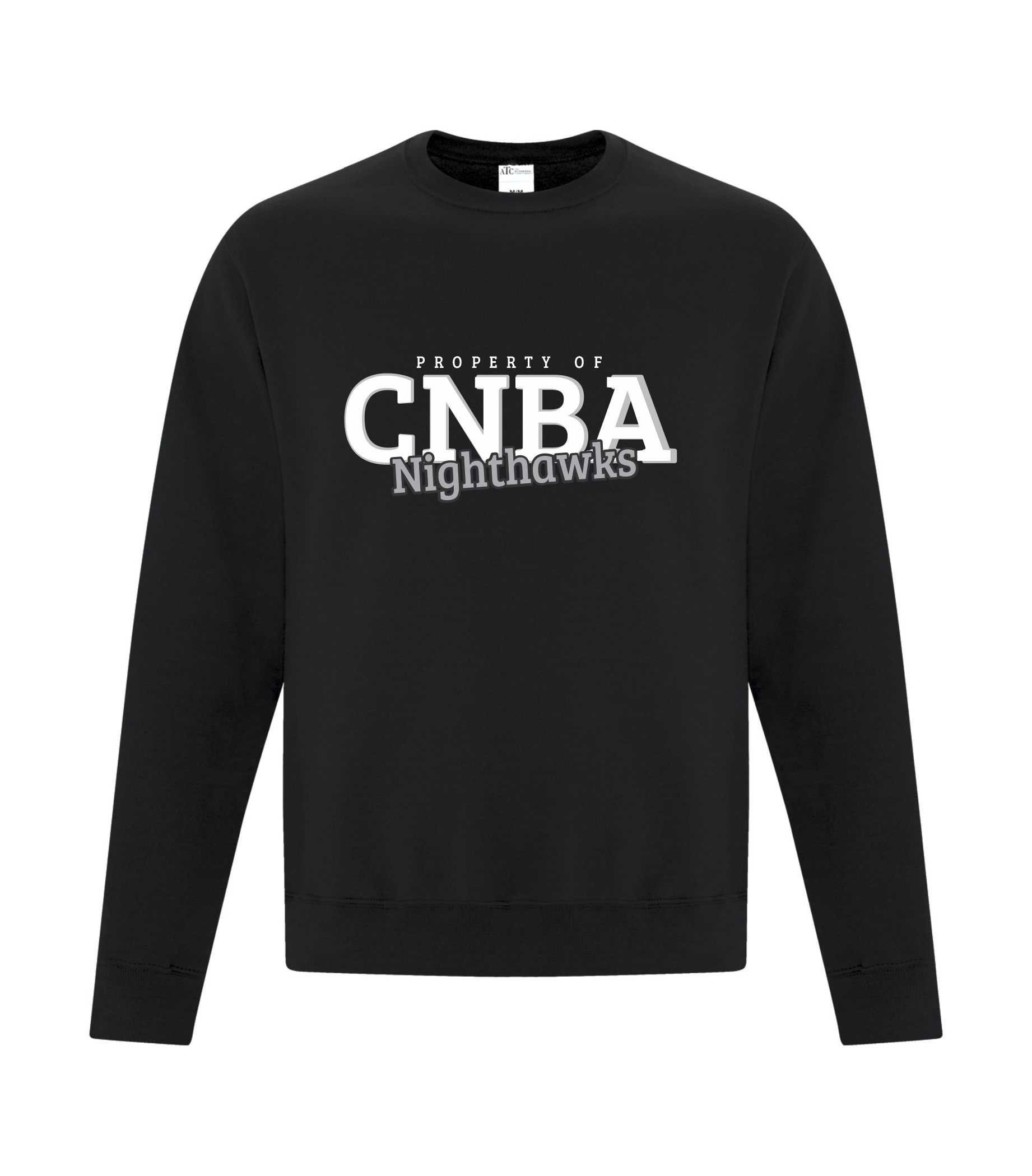 Crewneck Sweatshirt - Black - CNBA 2025-26