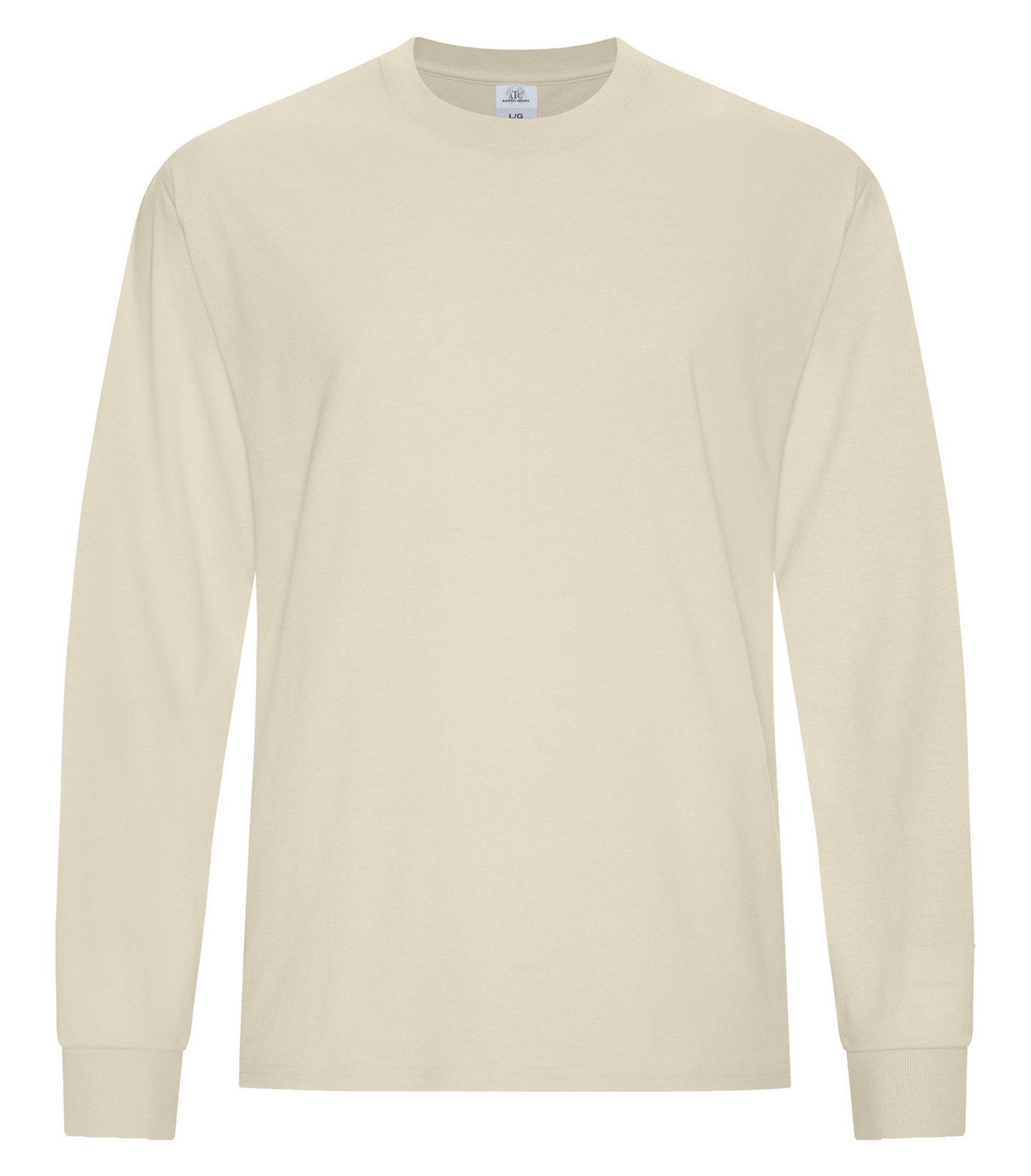 Earth Wash CVC Long Sleeve Tee - ATC6015