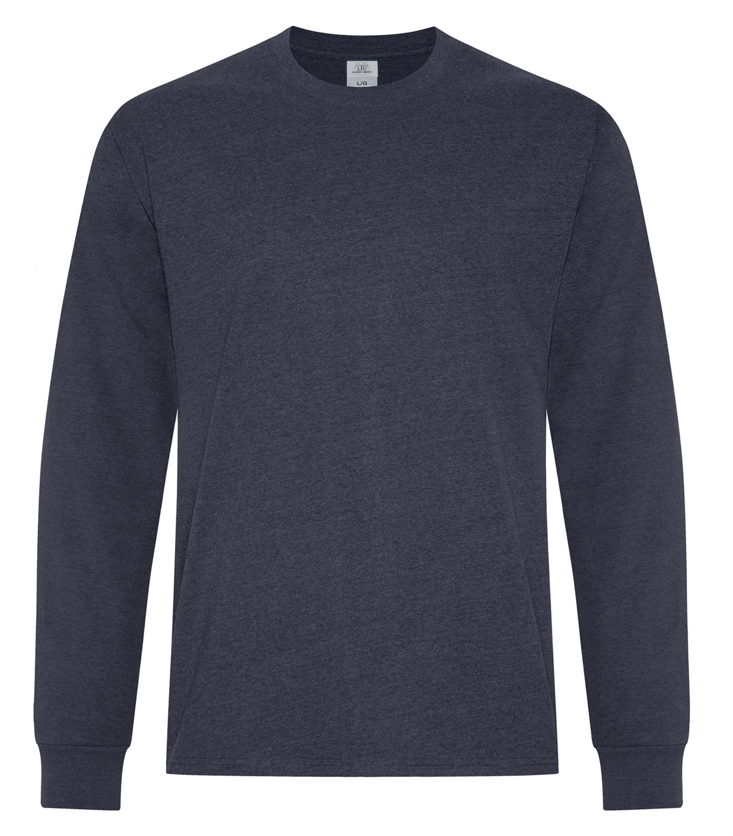 Earth Wash CVC Long Sleeve Tee - ATC6015