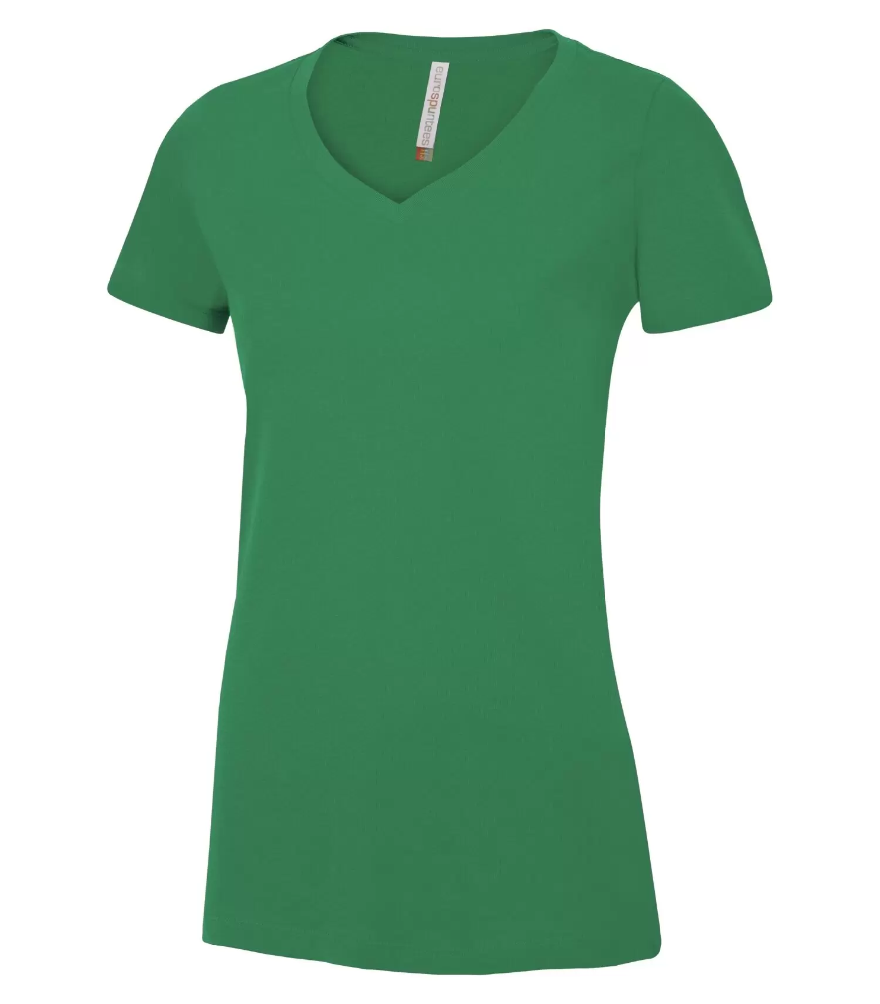 Ladies Ring Spun V-neck T-Shirt - Cotton - ATC 8001L