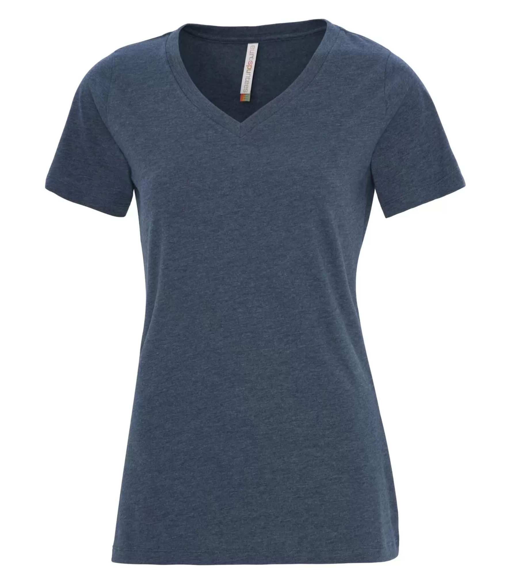 Ladies Ring Spun V-neck T-Shirt - Cotton - ATC 8001L