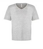 Mens Ring Spun V-neck T-Shirt - Cotton - ATC 8001