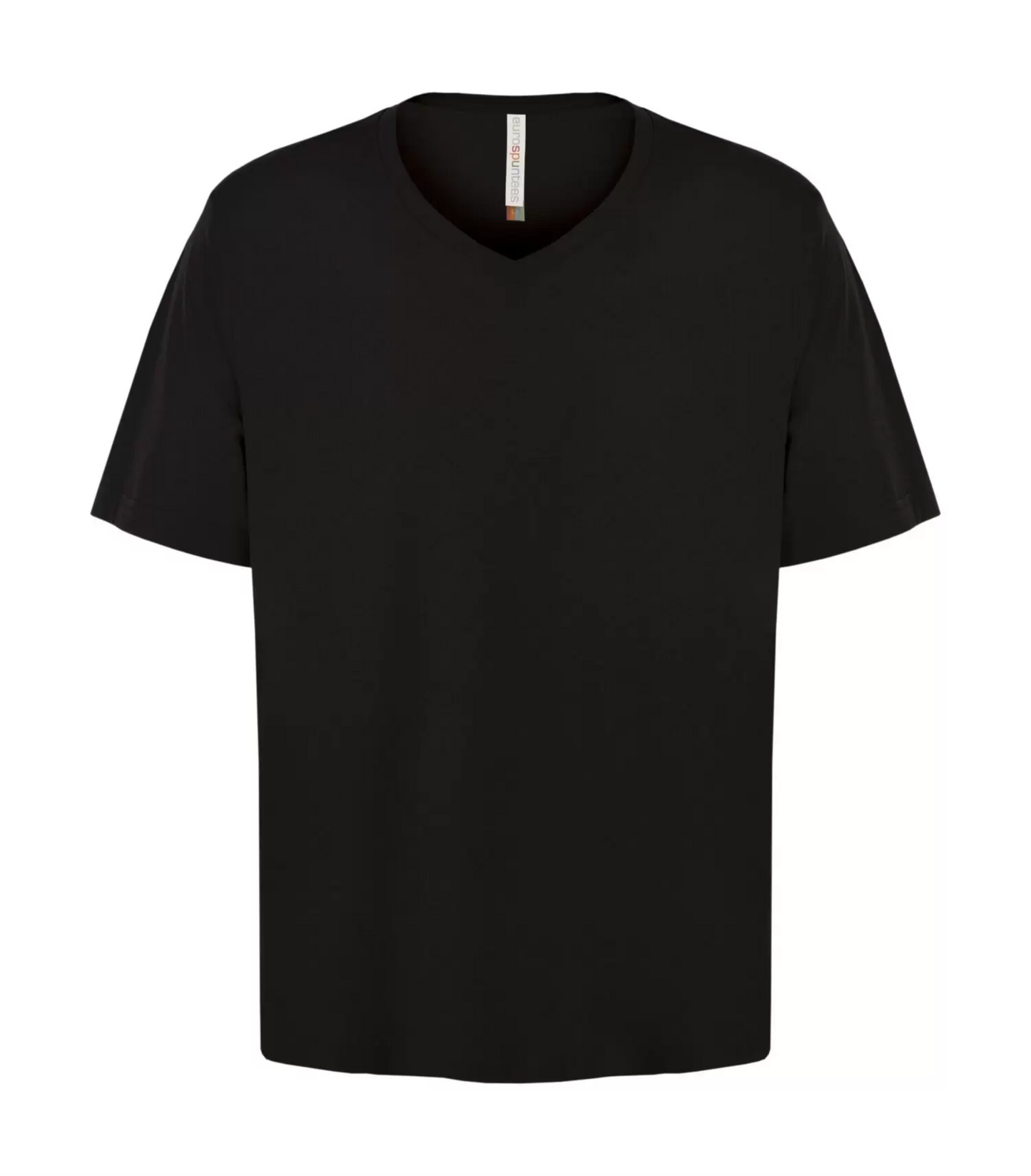 Mens Ring Spun V-neck T-Shirt - Cotton - ATC 8001