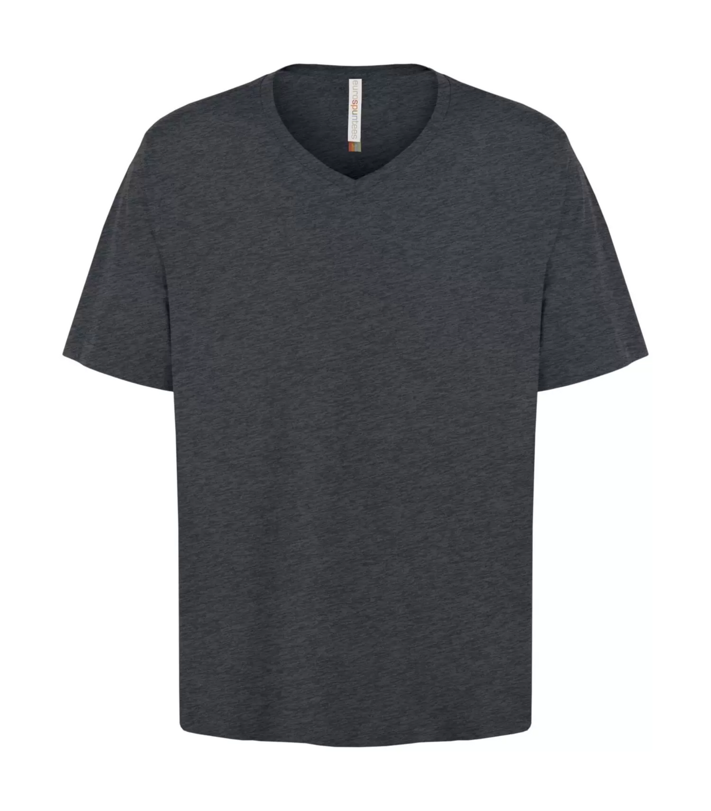 Mens Ring Spun V-neck T-Shirt - Cotton - ATC 8001