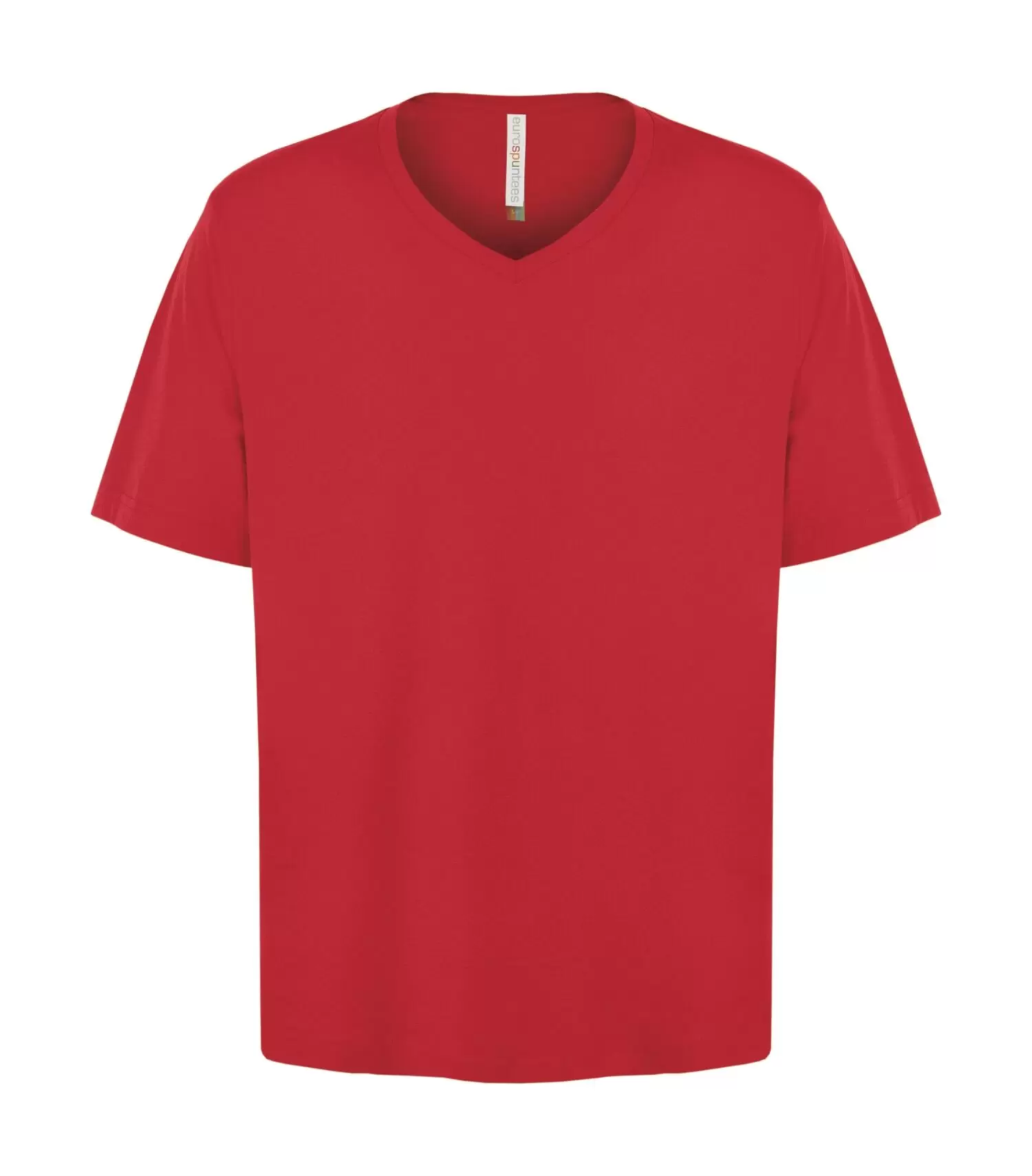 Mens Ring Spun V-neck T-Shirt - Cotton - ATC 8001