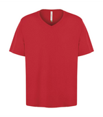 Mens Ring Spun V-neck T-Shirt - Cotton - ATC 8001
