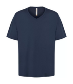 Mens Ring Spun V-neck T-Shirt - Cotton - ATC 8001