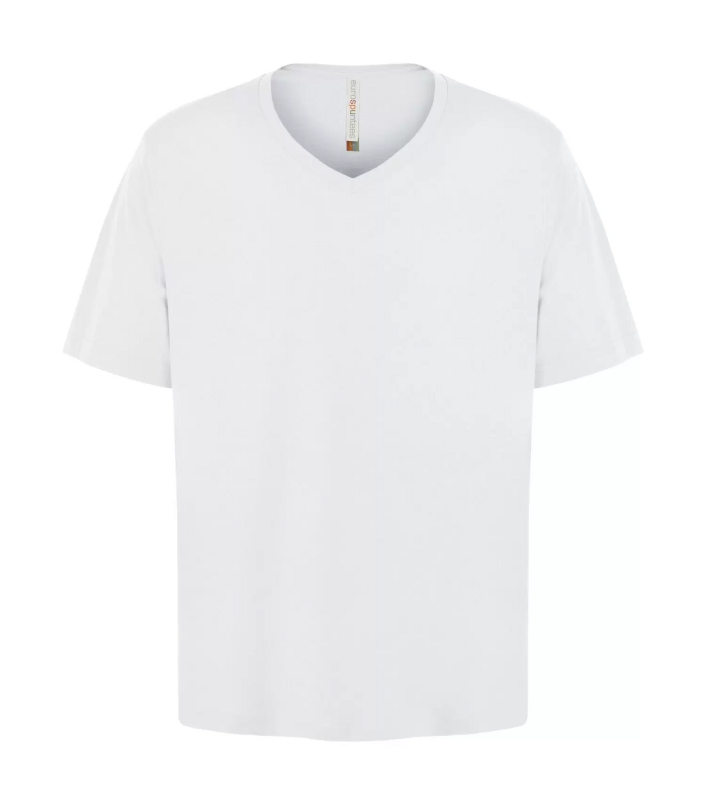 Mens Ring Spun V-neck T-Shirt - Cotton - ATC 8001