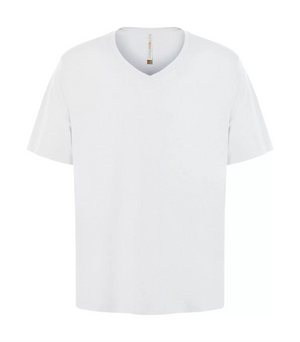 Mens Ring Spun V-neck T-Shirt - Cotton - ATC 8001