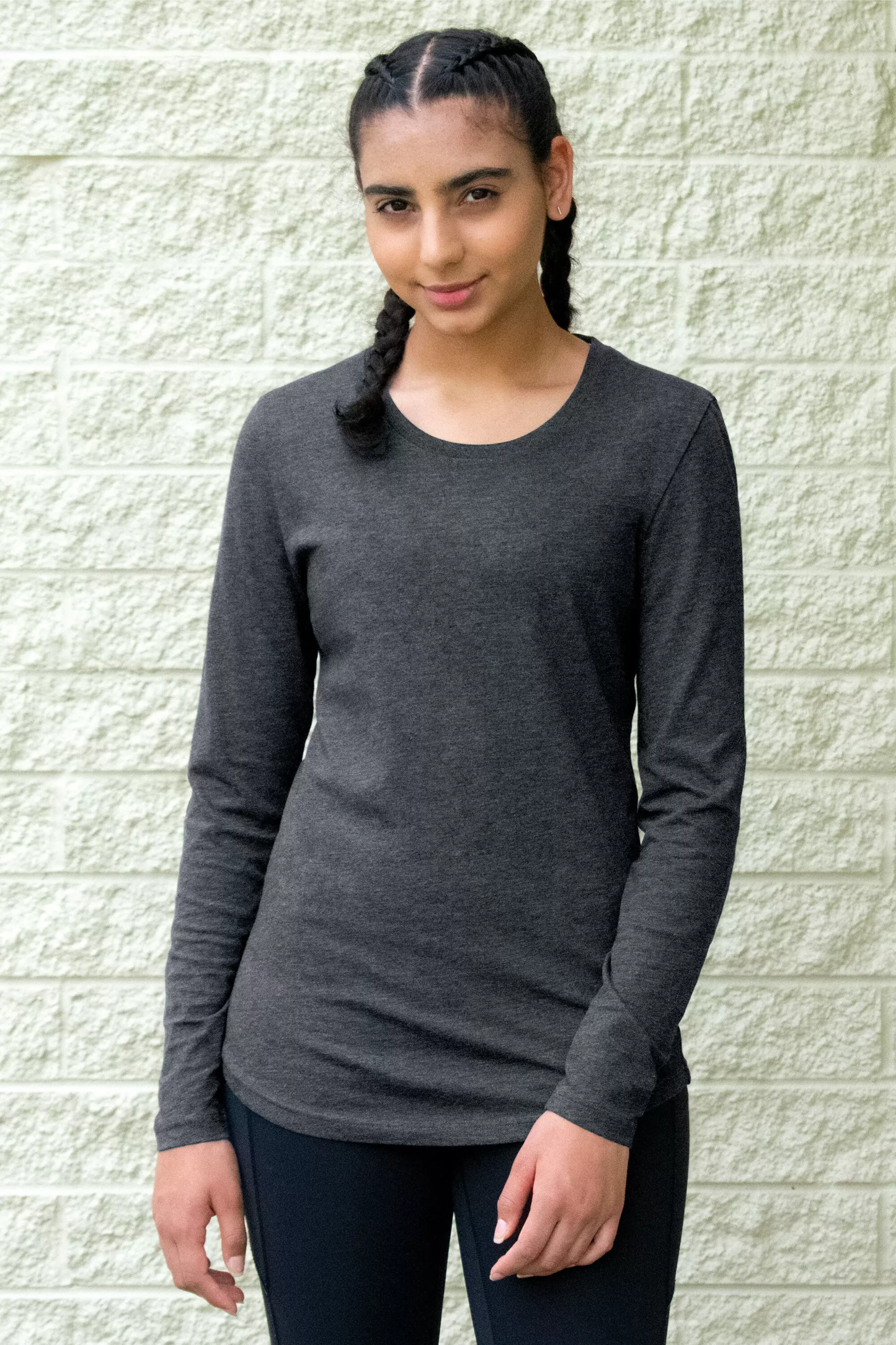 ATC EUROSPUN Ring Spun Long Sleeve Ladies' Tee.