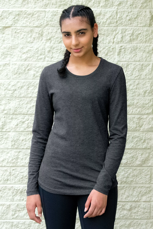 ATC EUROSPUN Ring Spun Long Sleeve Ladies' Tee.