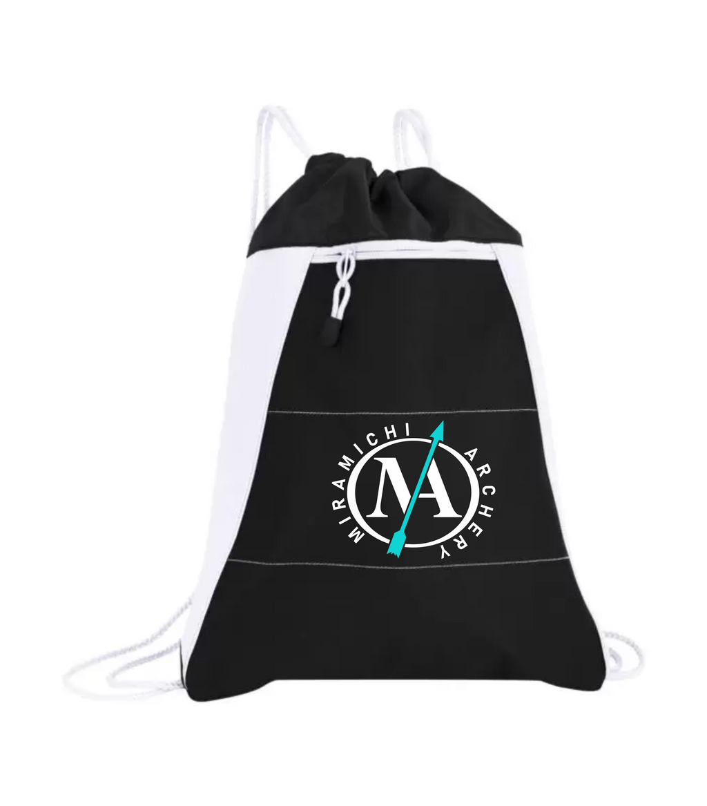 VarCITY SACK PACK - Black/White. B1036