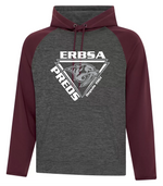 Dynamic Heather Two Tone Polyester Hoodie - ERBSA 2025-26
