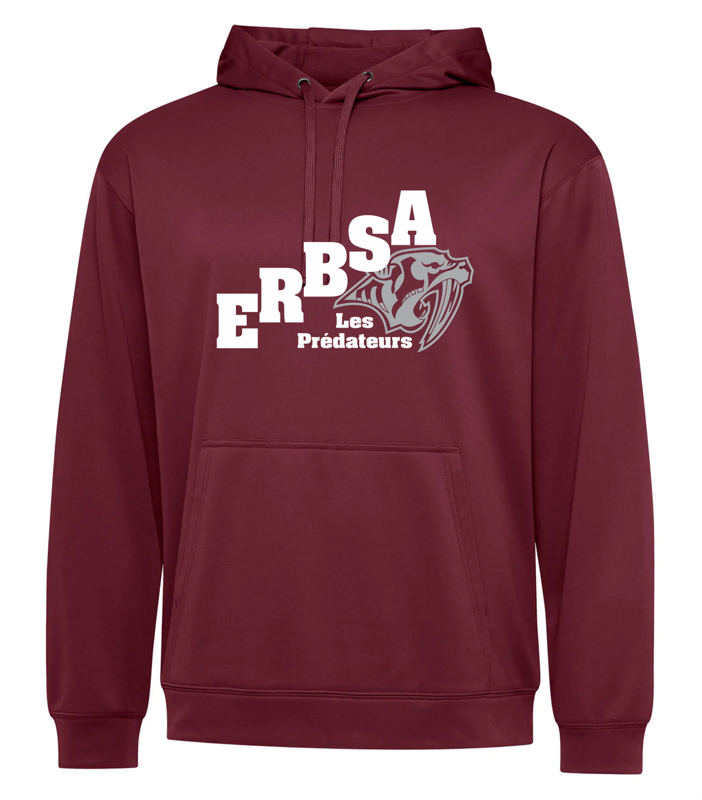 ESSENTIAL PERFORMANCE HOODIE - Maroon - ERBSA 2025-26