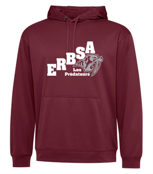 ESSENTIAL PERFORMANCE HOODIE - Maroon - ERBSA 2025-26
