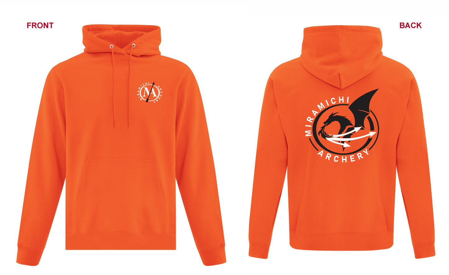 Miramichi Archery - Fleece Hoodie