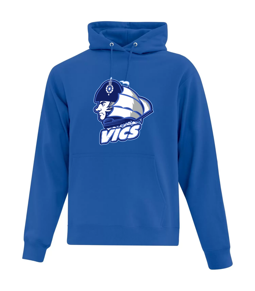 Cotton Hoodie Royal - Nelson Vics Softball 2024