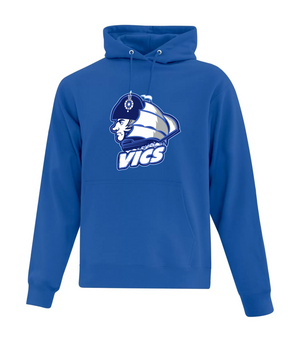 Cotton Hoodie Royal - Nelson Vics Softball 2024