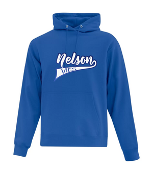 Cotton Hoodie Royal - Nelson Vics Softball 2024