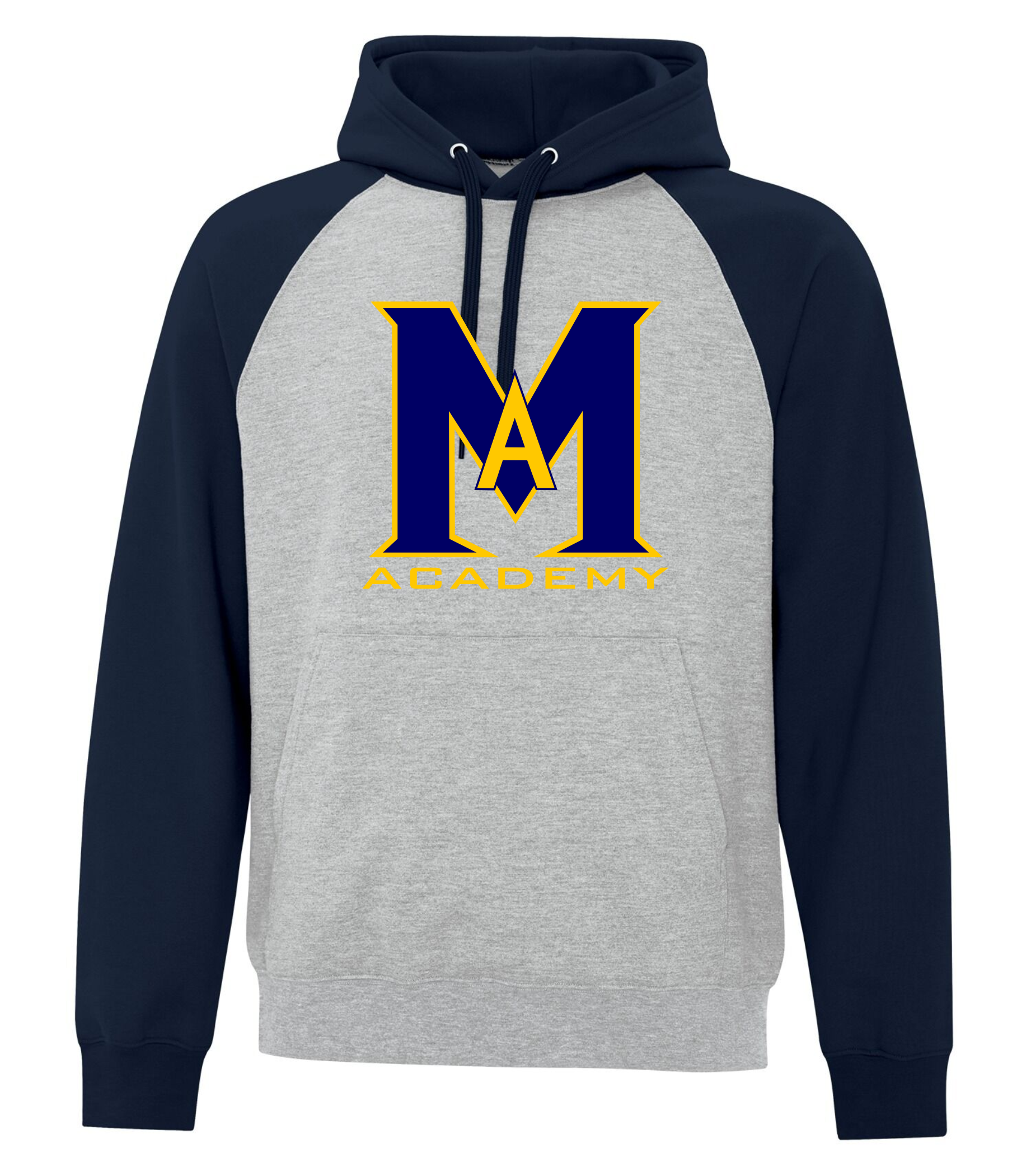 Two Tone Cotton Hoodie Max Aitken 202324 River Signs