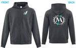 EVERYDAY FLEECE FULL ZIP HOODIE. ATCF2600