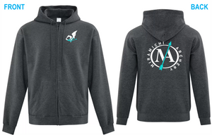 EVERYDAY FLEECE FULL ZIP HOODIE. ATCF2600