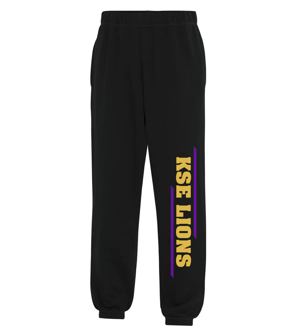 Everyday Fleece Sweatpants - Black - King George Elementary - 2025-26