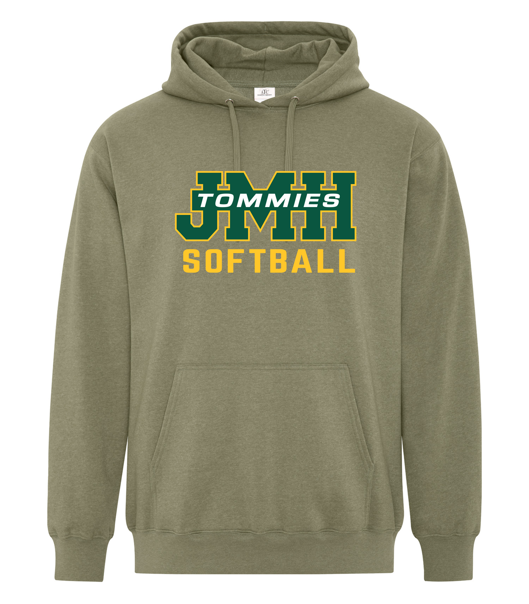 ATC Earth Wash Tourbillon Fleece Hoodie - Earth Military - ATCF6500