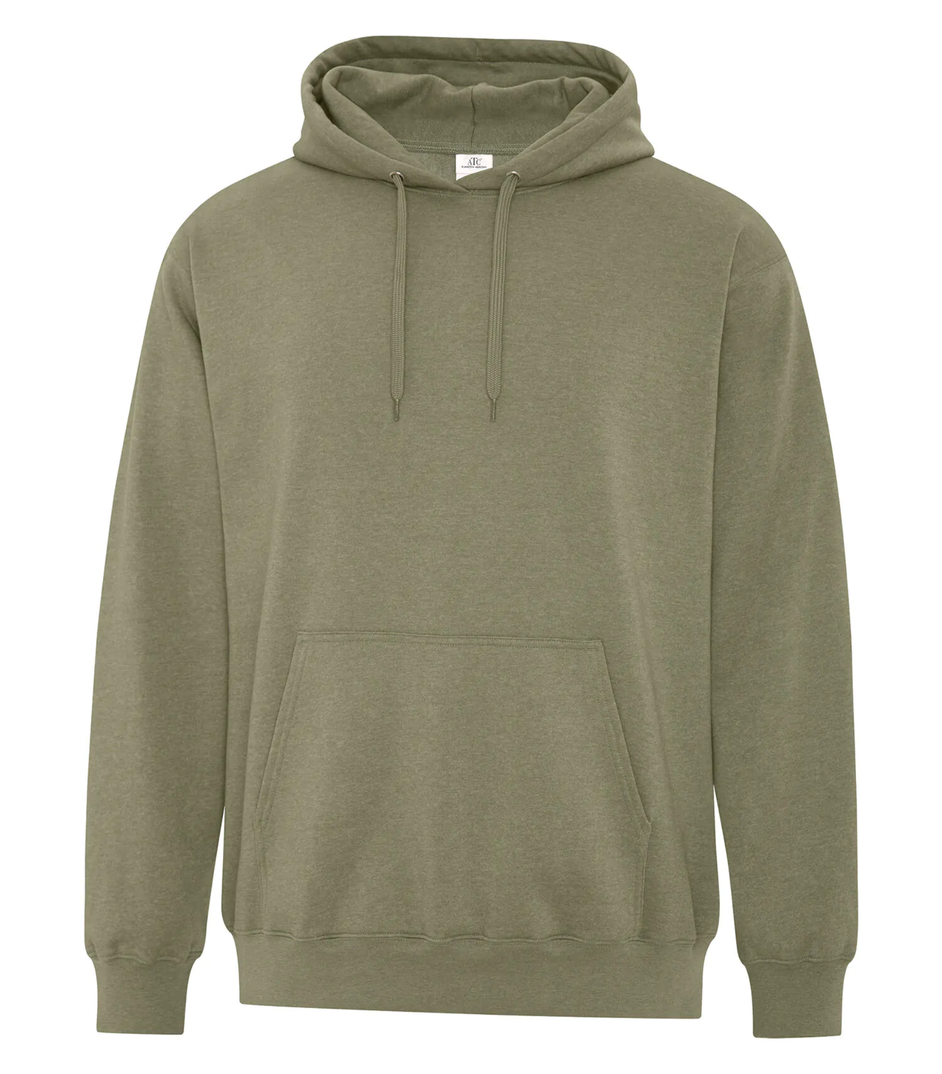 Adult Hoodie -Earth Wash Fleece Sweatshirt- ATC F6500