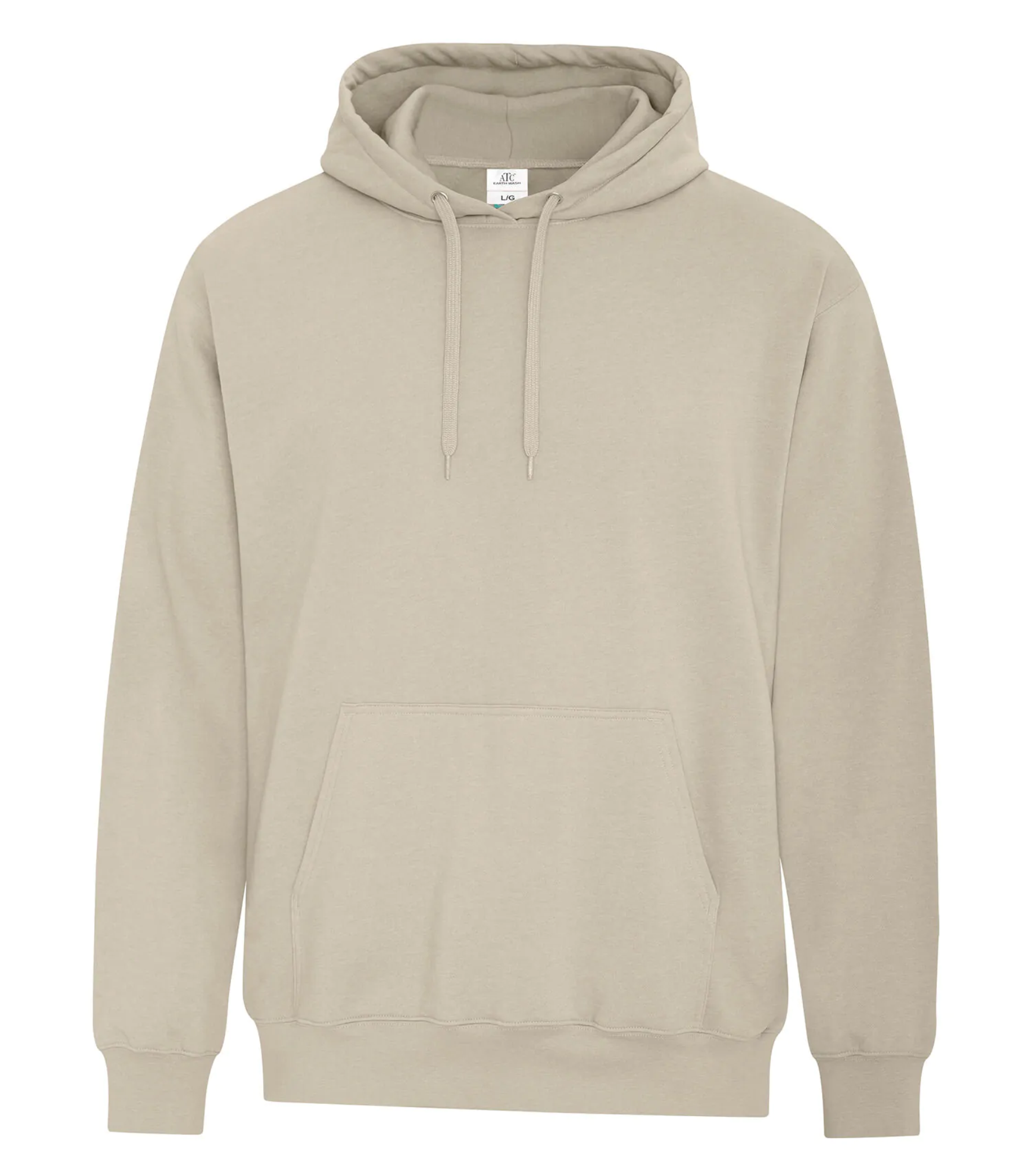 Adult Hoodie -Earth Wash Fleece Sweatshirt- ATC F6500
