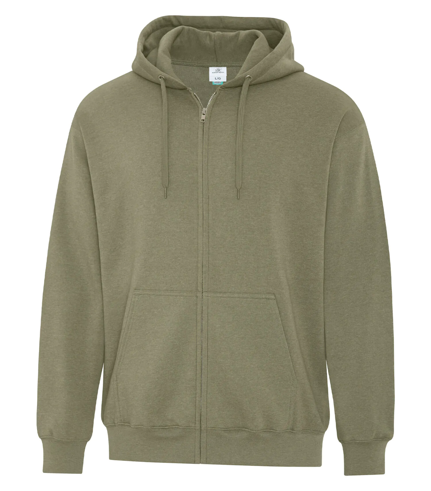 Adult Full-ZIP Hooded Sweatshirt -Earth Wash Fleece- ATC F6600