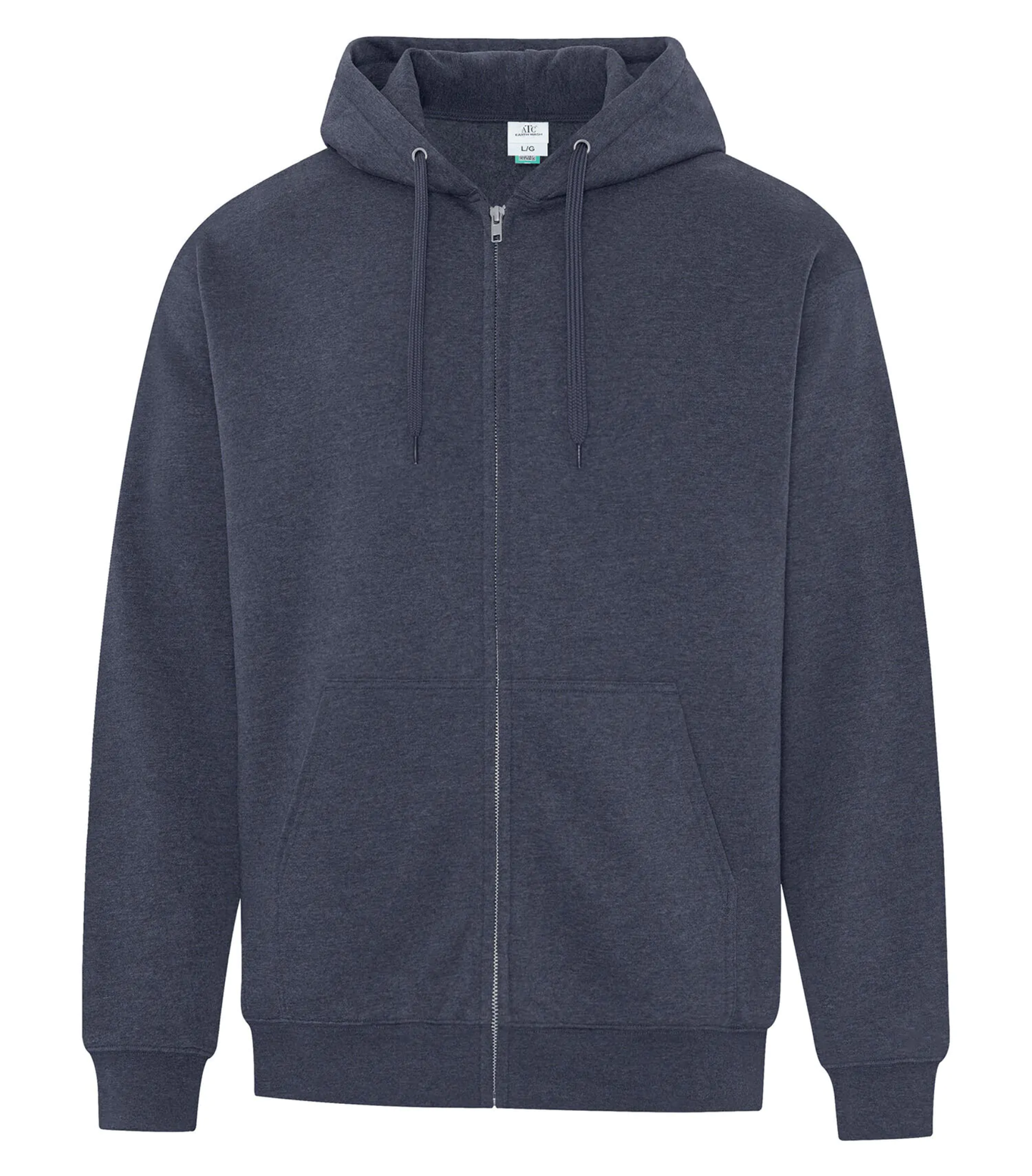 Adult Full-ZIP Hooded Sweatshirt -Earth Wash Fleece- ATC F6600