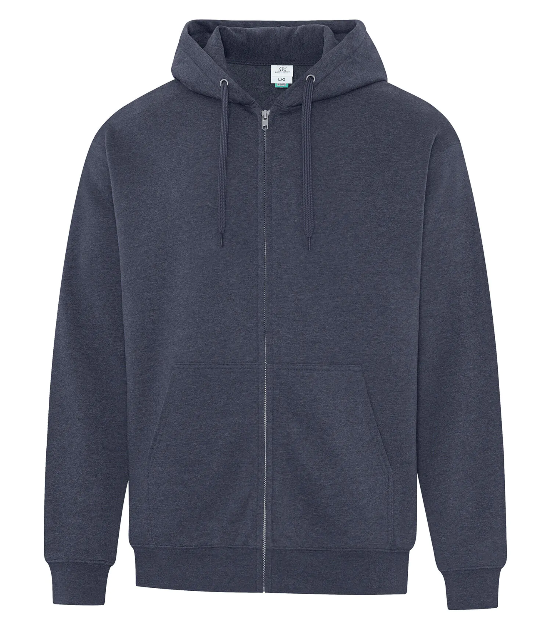 Adult Full-ZIP Hooded Sweatshirt -Earth Wash Fleece- ATC F6600