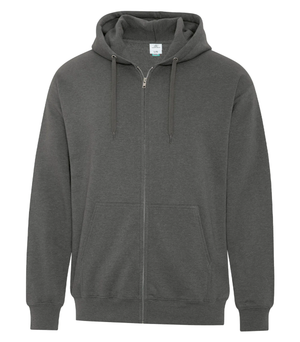Adult Full-ZIP Hooded Sweatshirt -Earth Wash Fleece- ATC F6600
