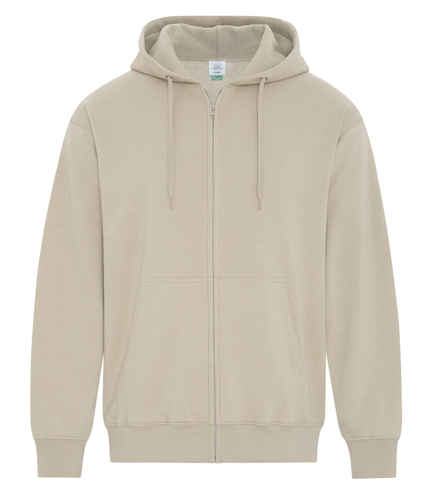 Adult Full-ZIP Hooded Sweatshirt -Earth Wash Fleece- ATC F6600