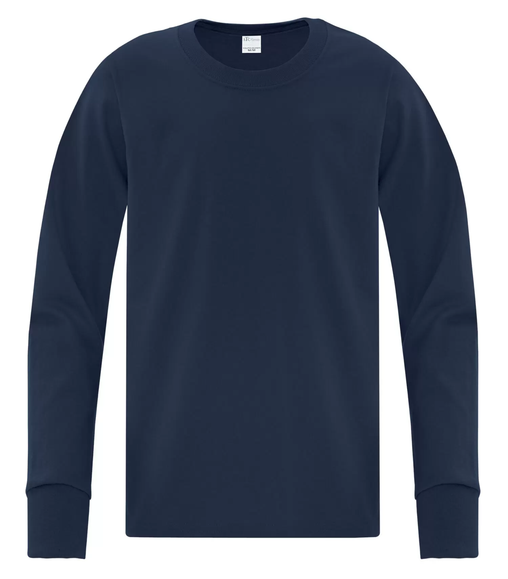 Youth Everyday Long Sleeve Shirt - Cotton - ATCS1015Y