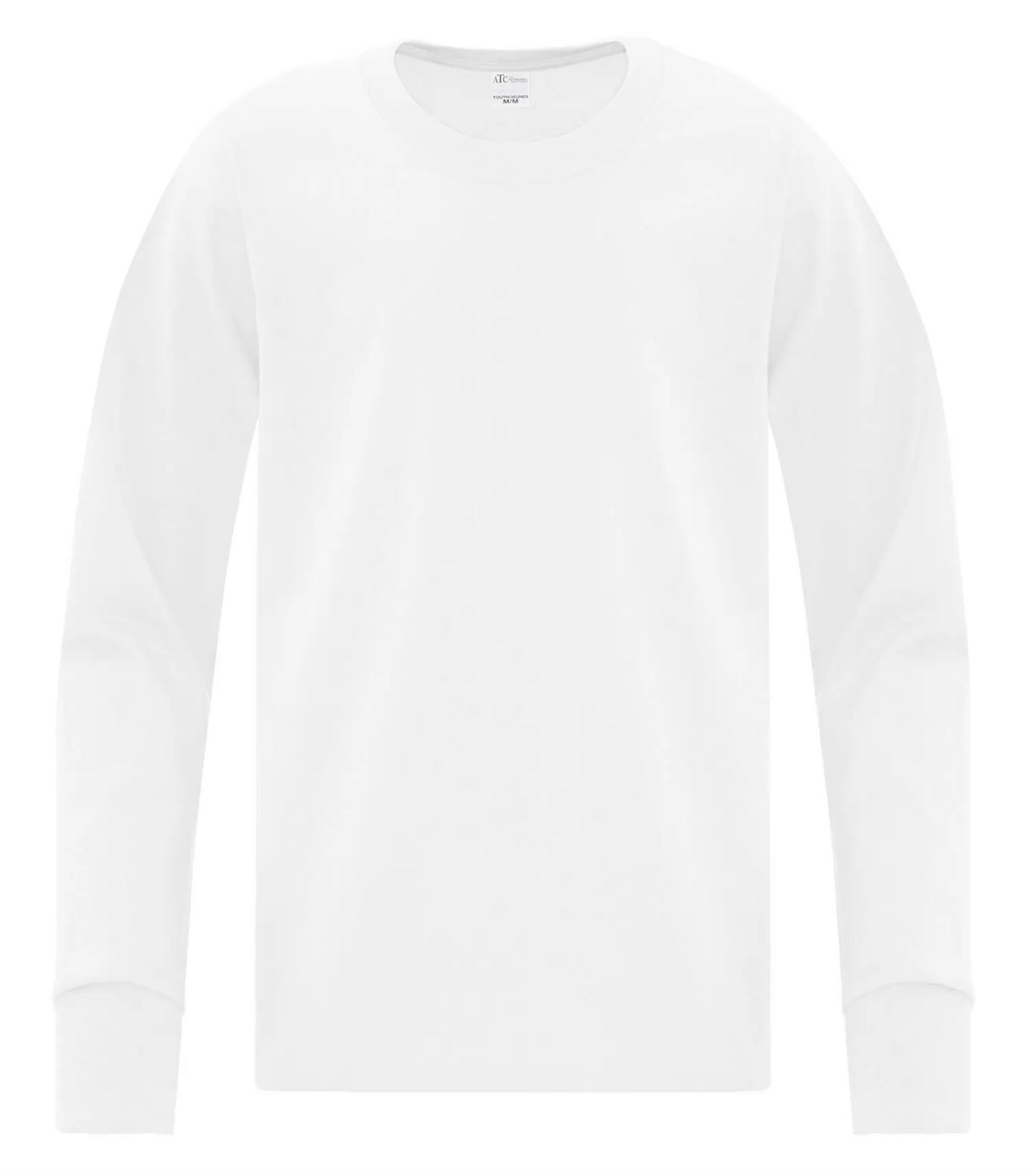 Youth Everyday Long Sleeve Shirt - Cotton - ATCS1015Y