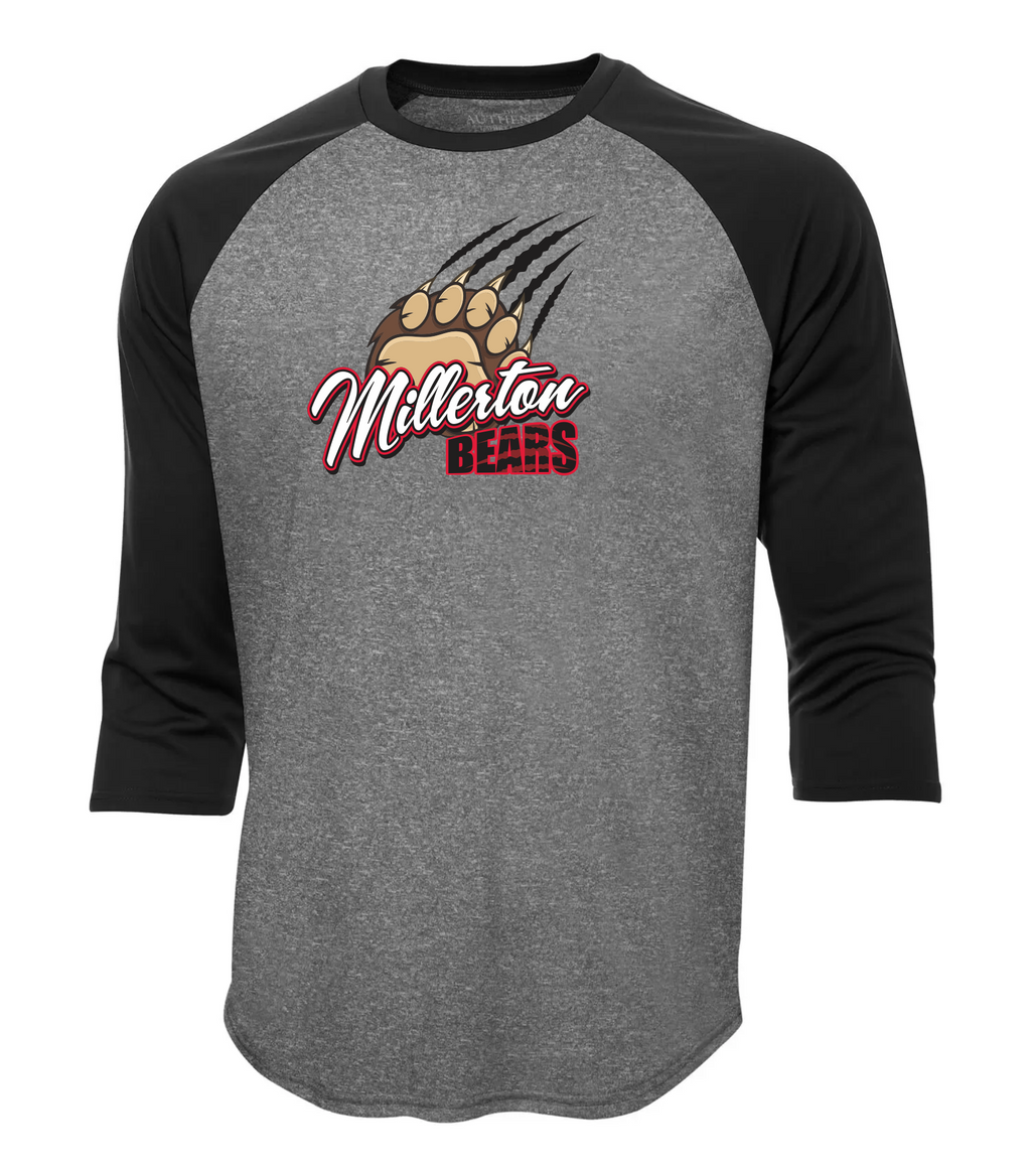 Polyester baseball shirt - Millerton School 2023-24