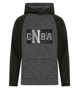 Two Tone Polyester Hoodie - Dynamic Charcoal/Black - CNBA 2025-26