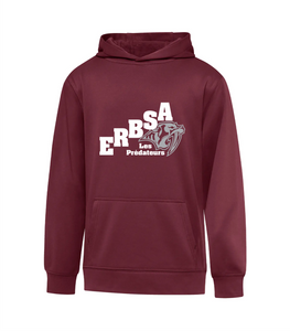 ESSENTIAL PERFORMANCE HOODIE - Maroon - ERBSA 2025-26